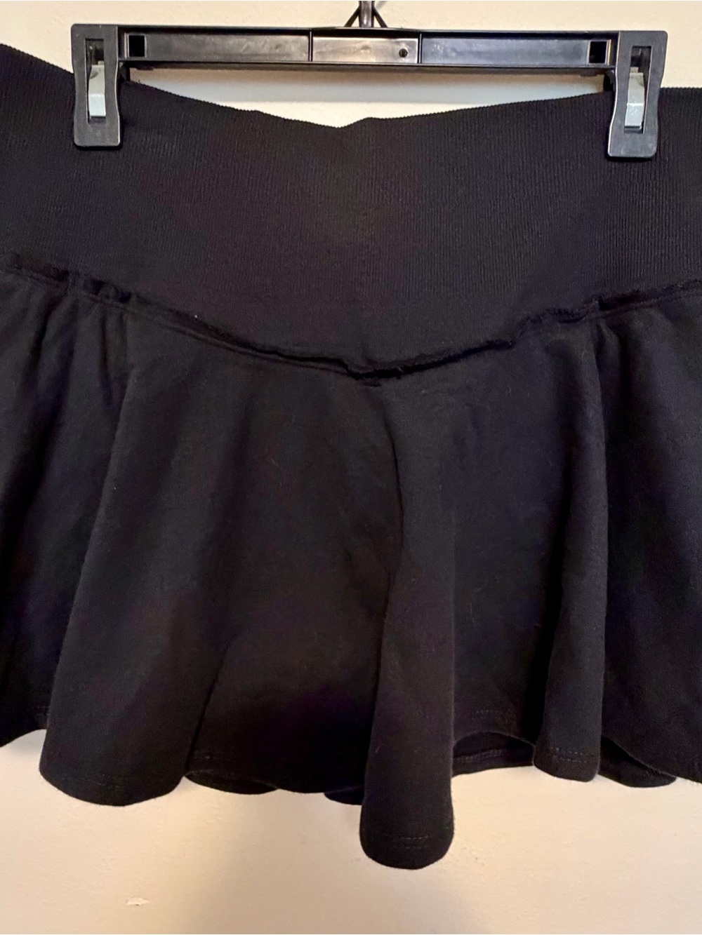 NWT JoyLab High-Rise Athletic Skort Black Size L Built-In Shorts